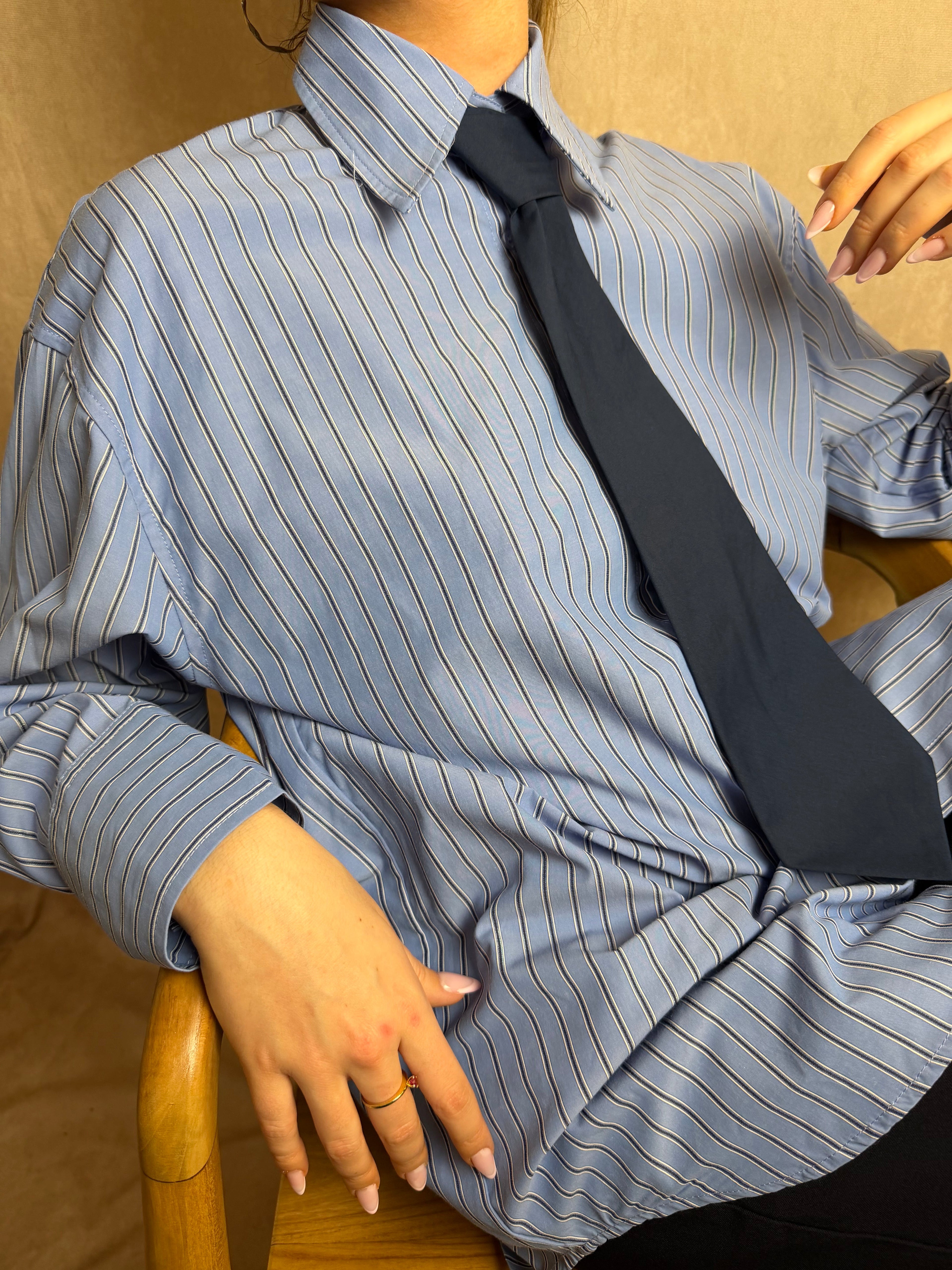 Chemise Leonie bleu