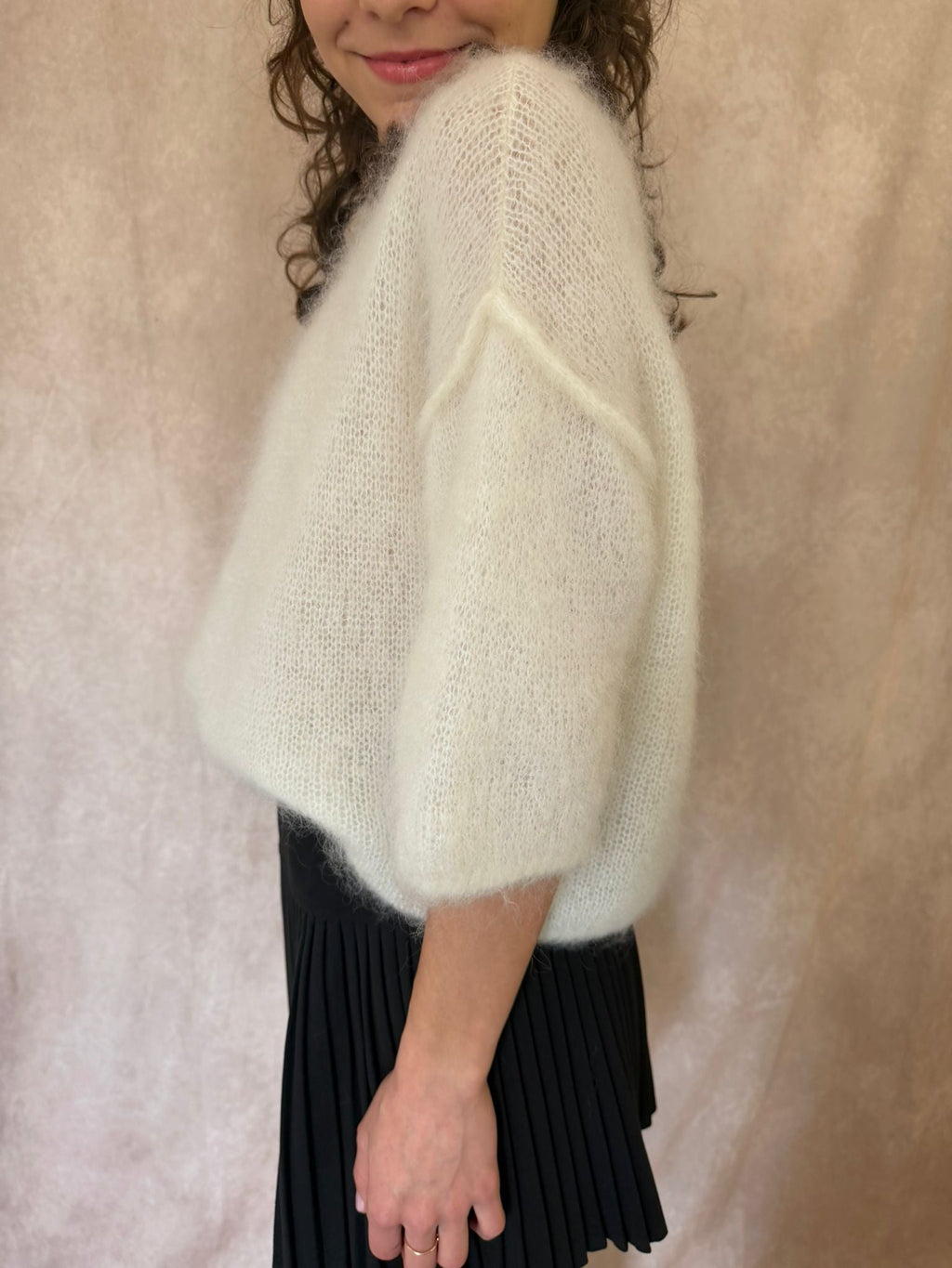 Pull ecru Louise