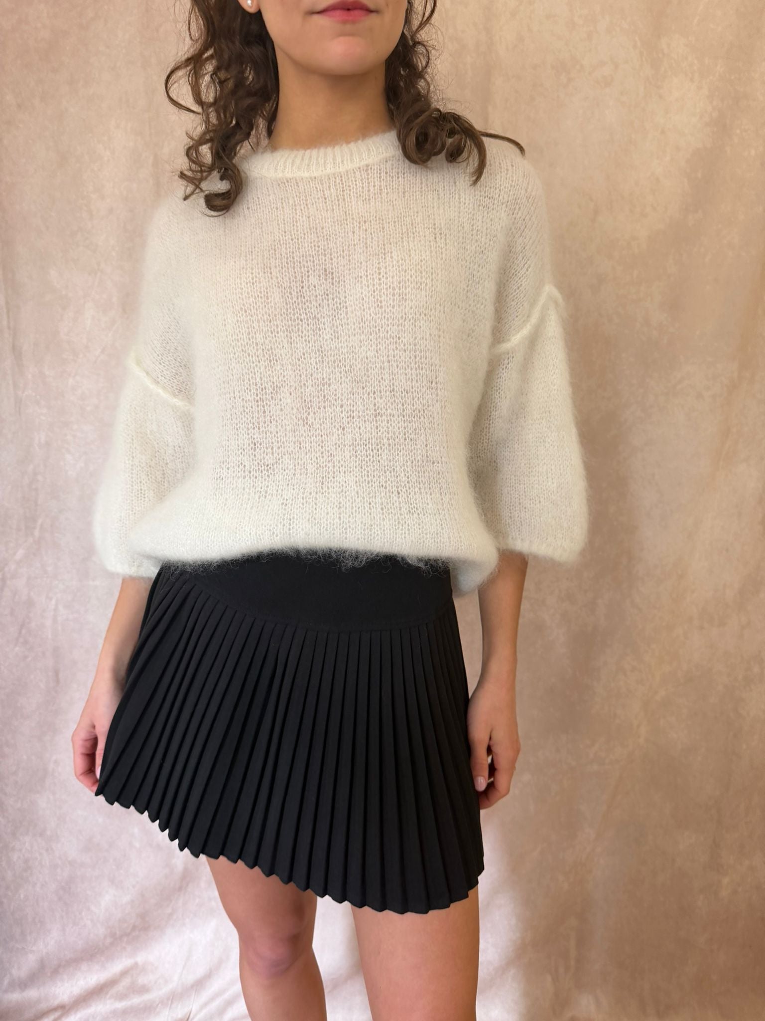 Pull ecru Louise