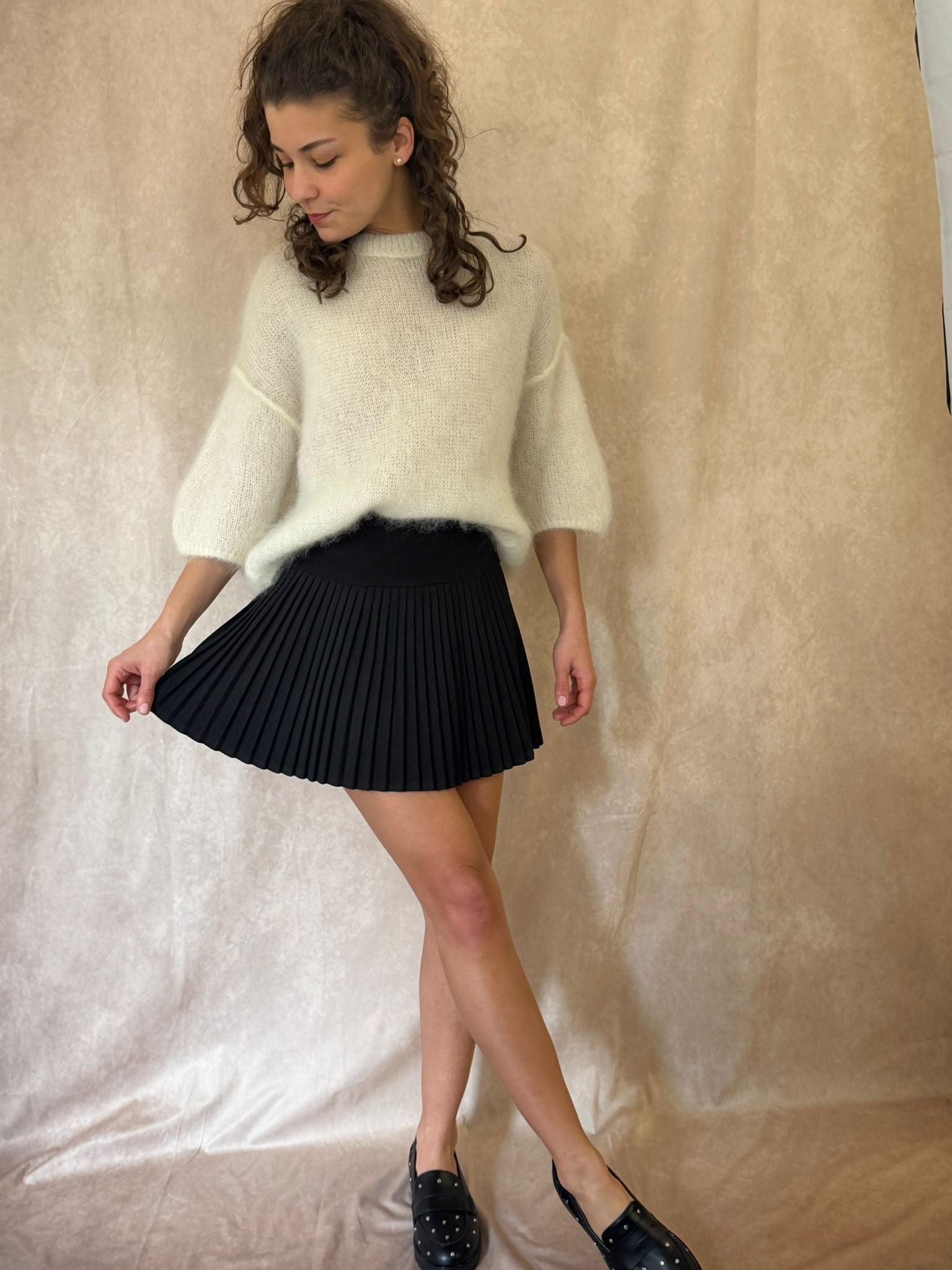 Pull ecru Louise