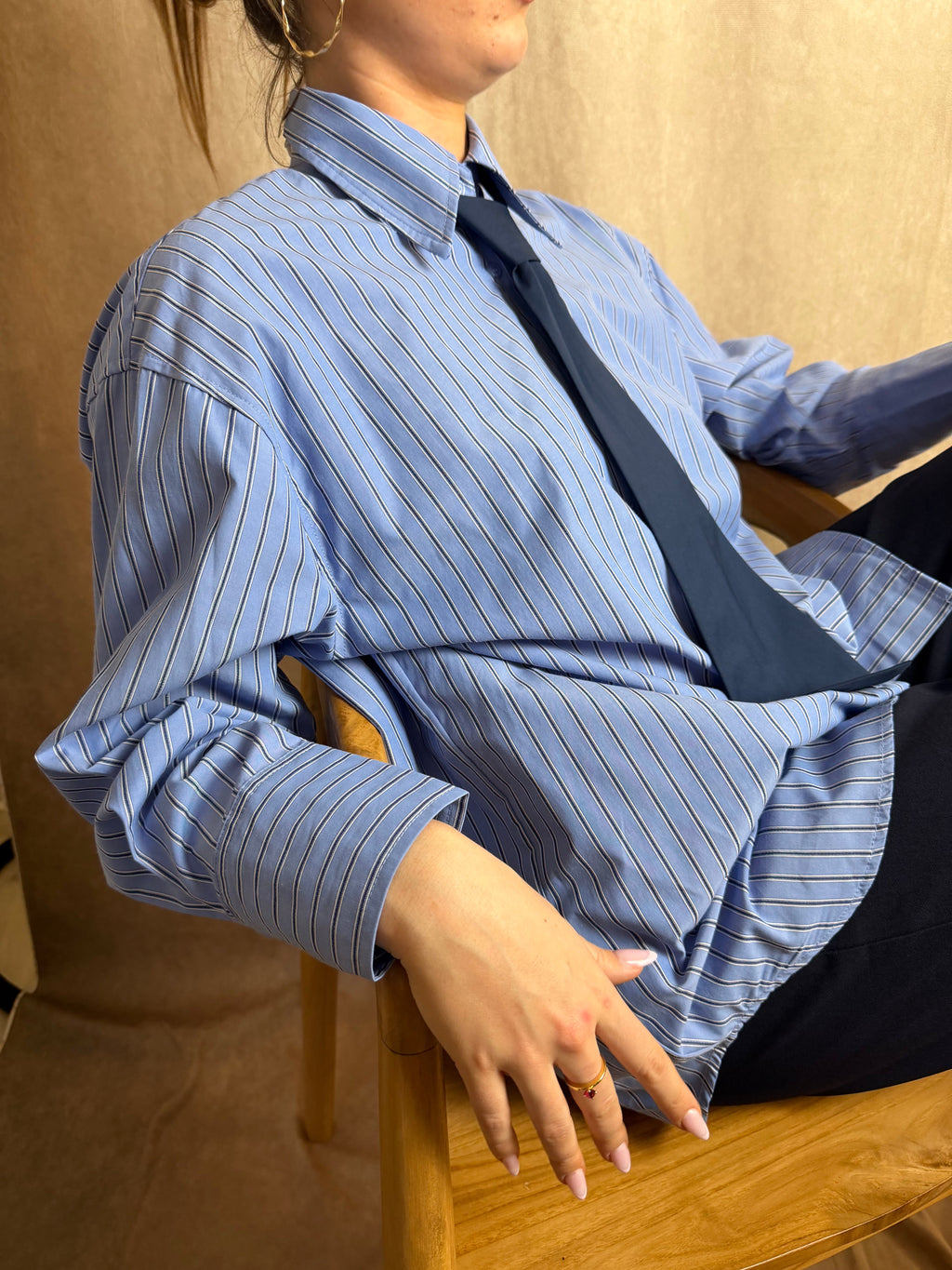 Chemise Leonie bleu