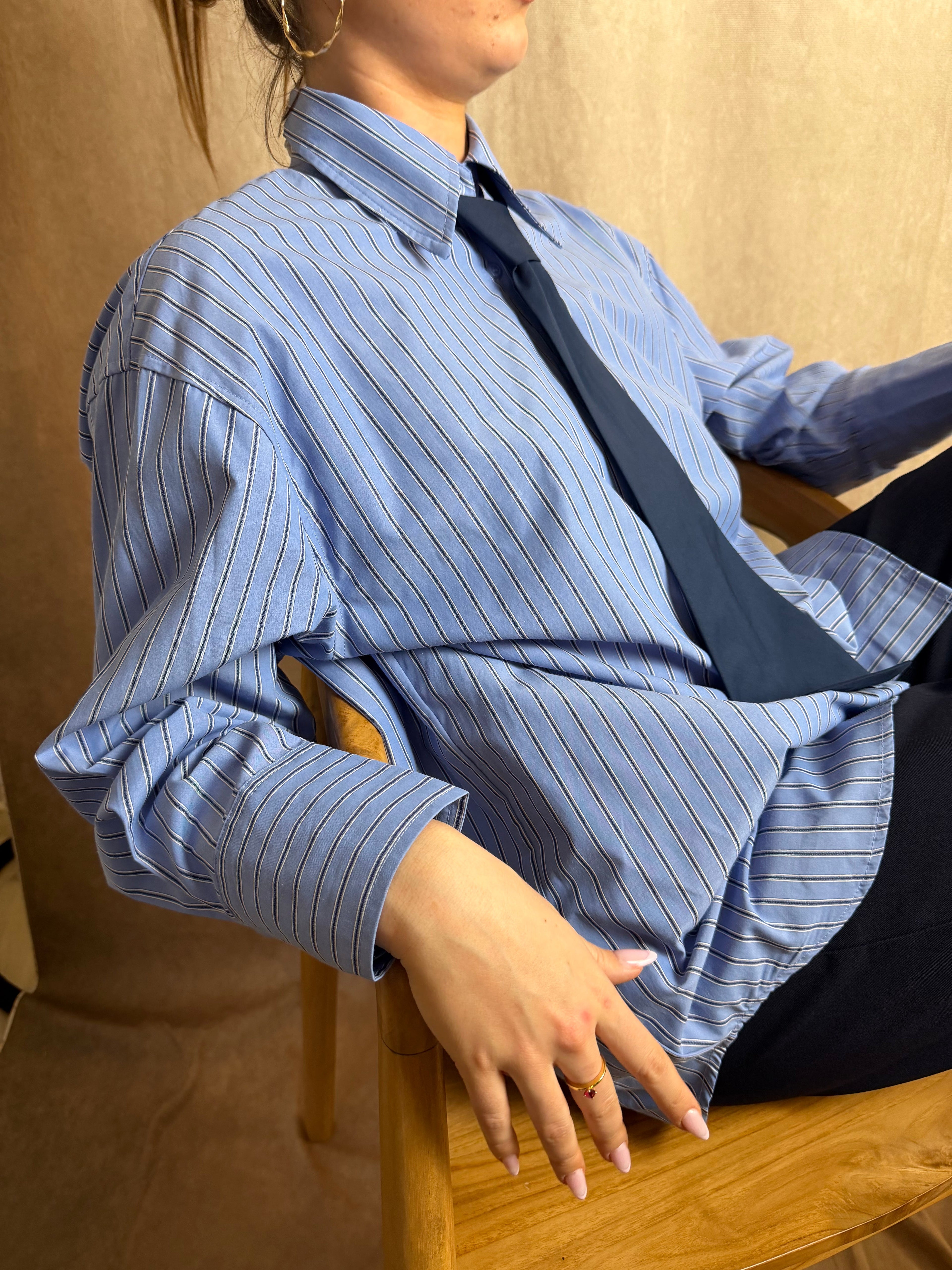 Chemise Leonie bleu