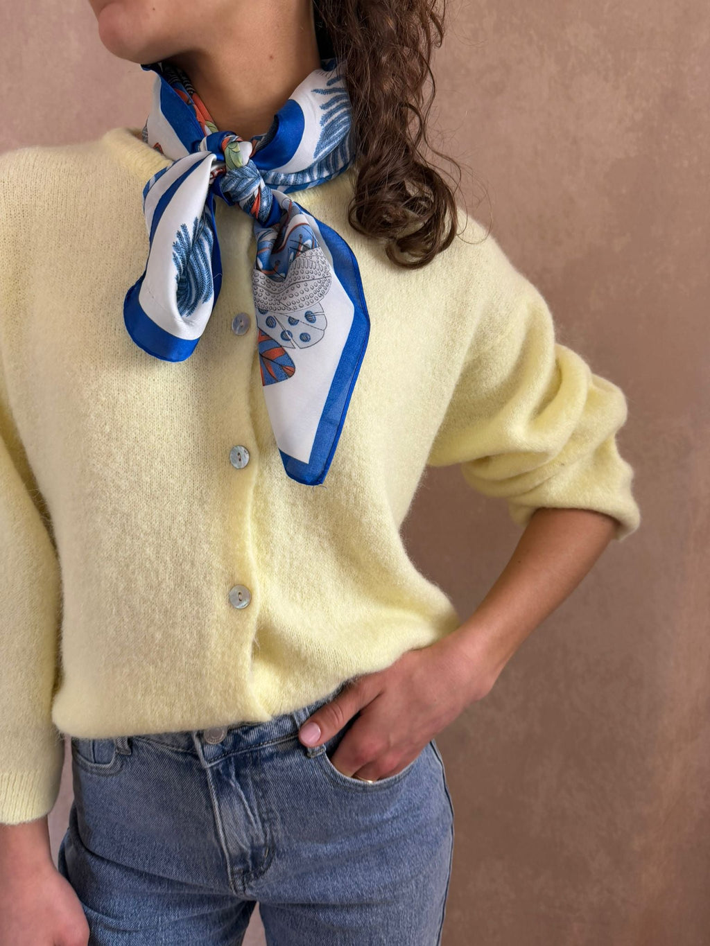 Gilet Sarah jaune