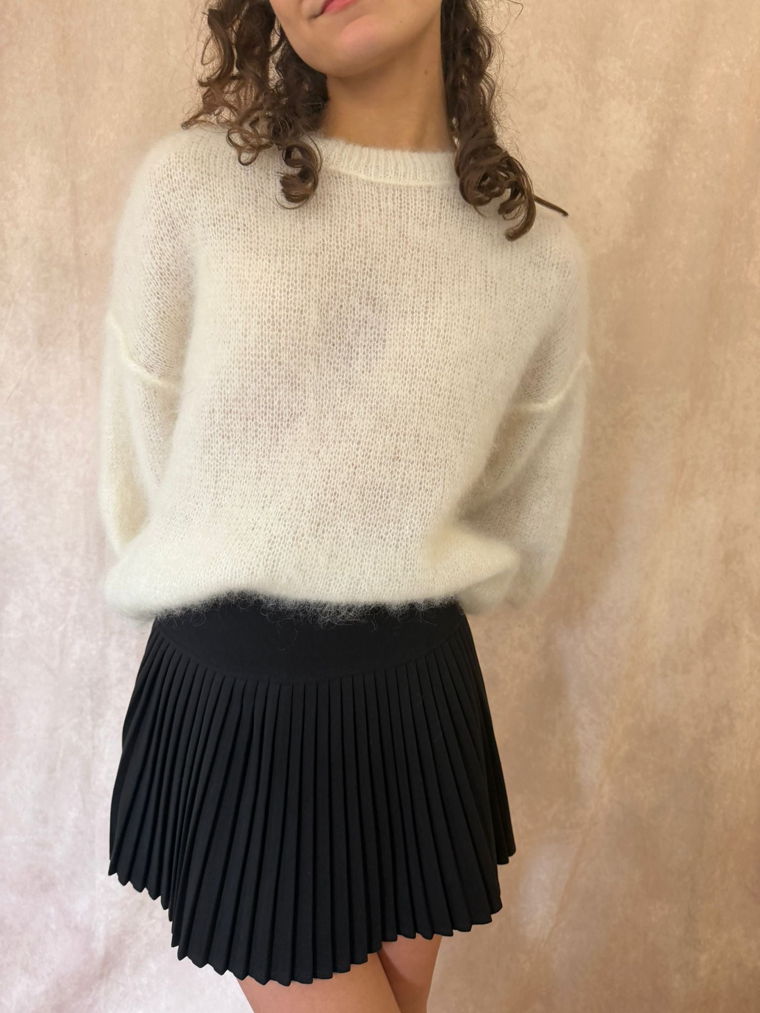 Pull ecru Louise